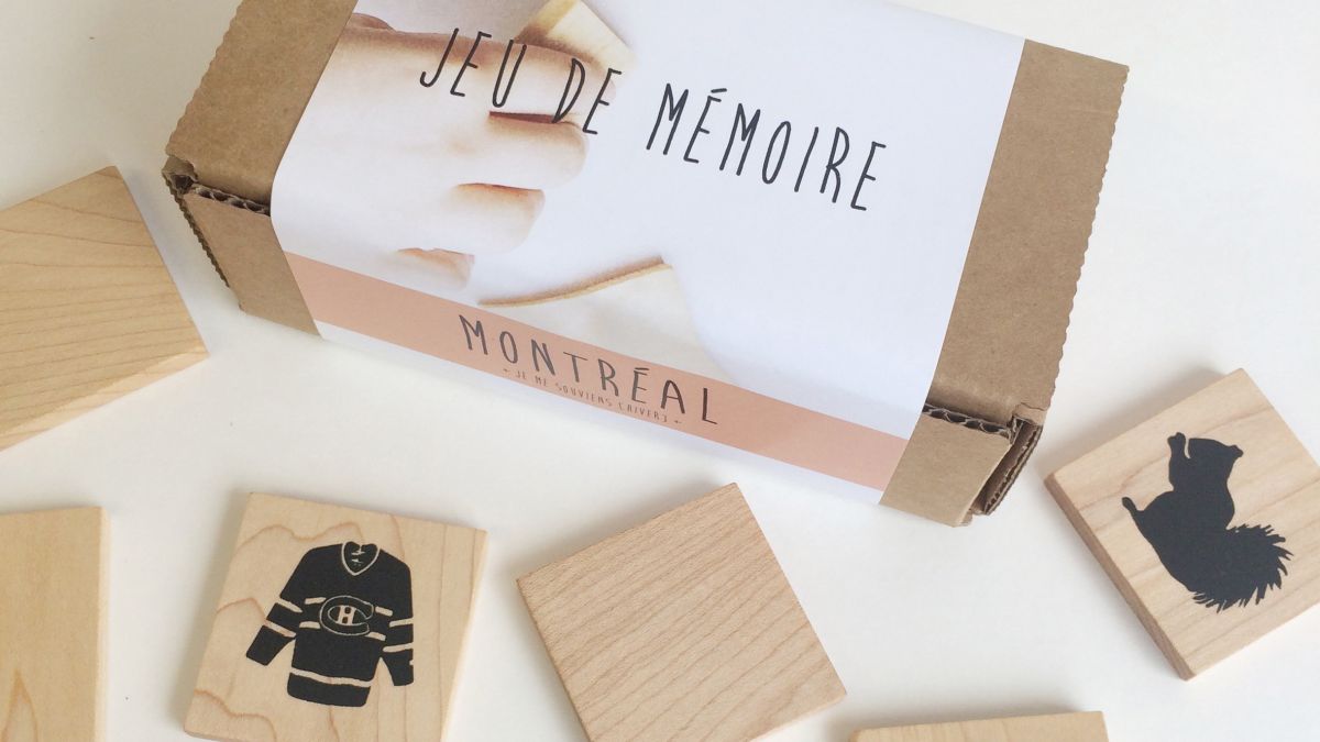 Montréal, je me souviens, memory game, Jules mon poisson bulle