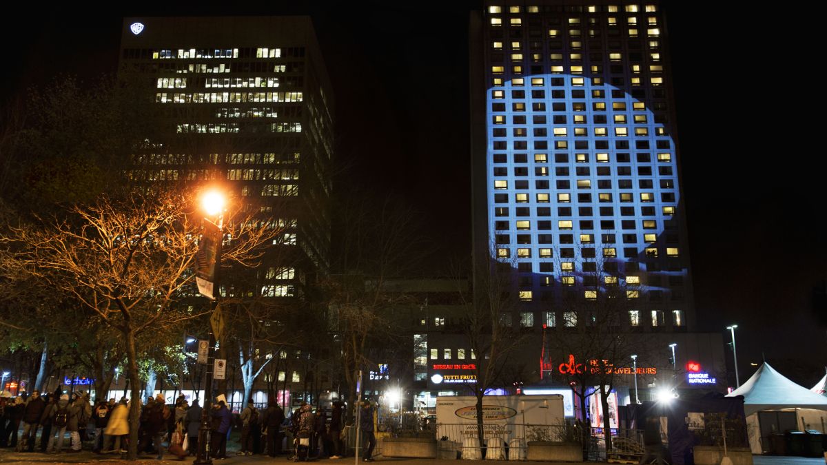 Create Winter at Quartier des Spectacles – Video Projections