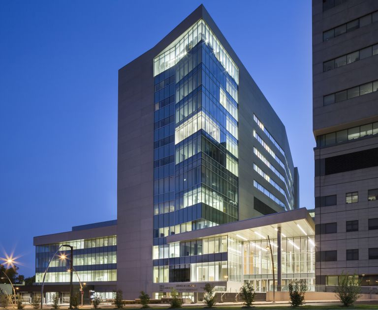 Critical Care Pavilion (K) at the Jewish General Hospital, Montreal, 2015