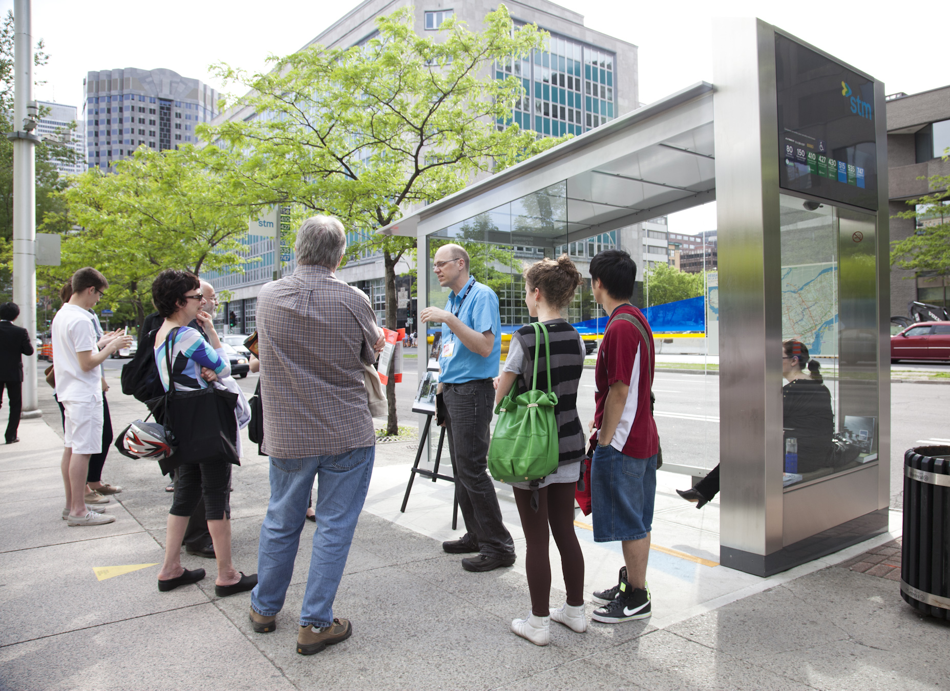 New bus shelter by LTS designers