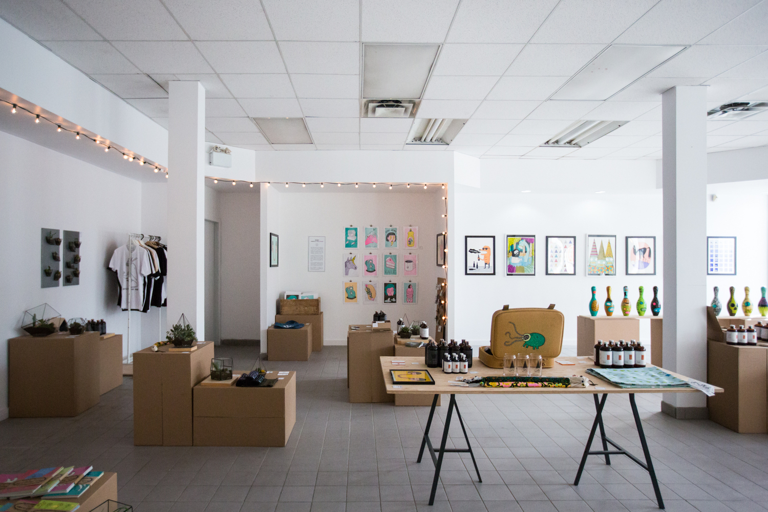 Novembre pop-up shop, Montréal, 2015