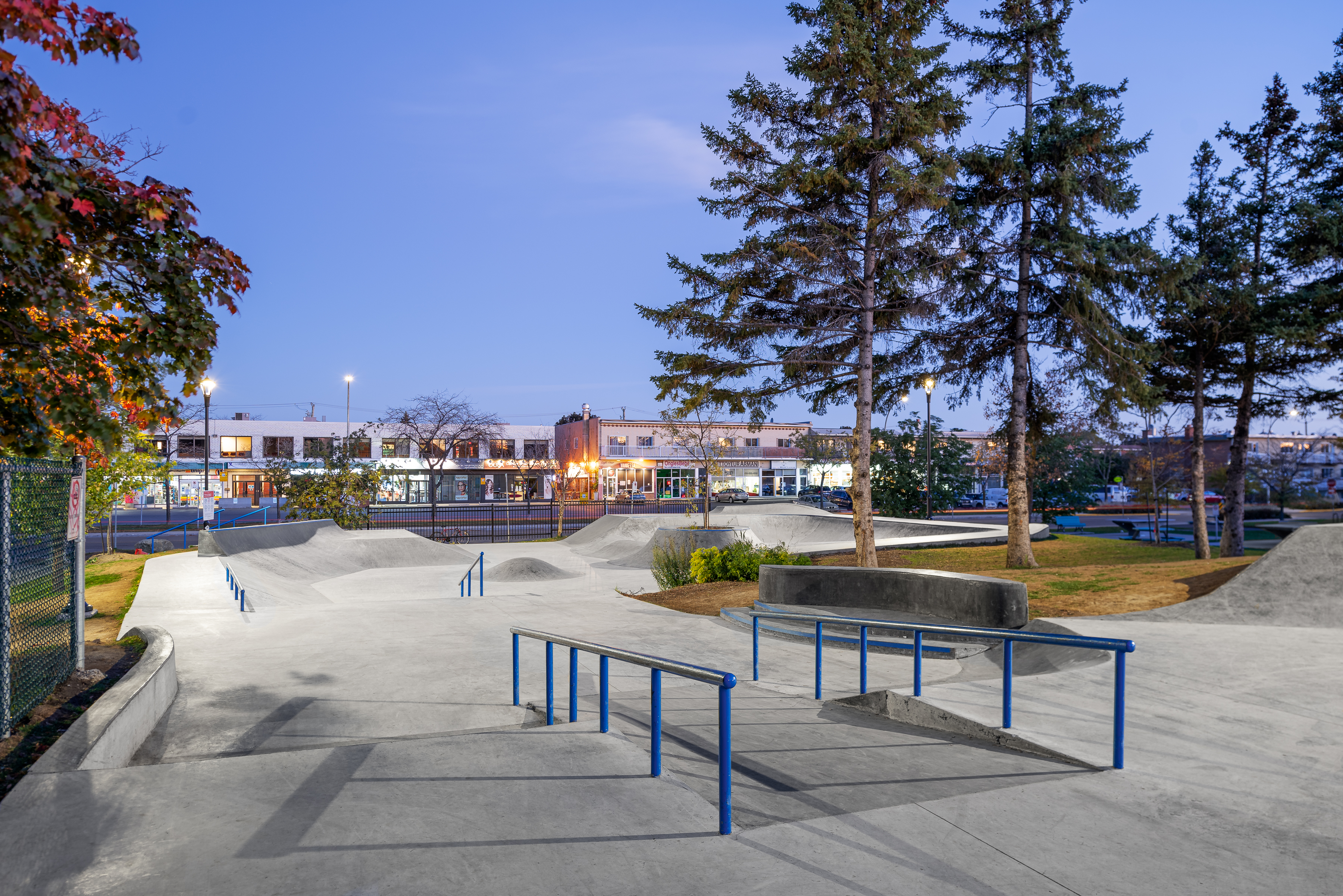 Skatepark, Delorme Park, Montréal, 2019