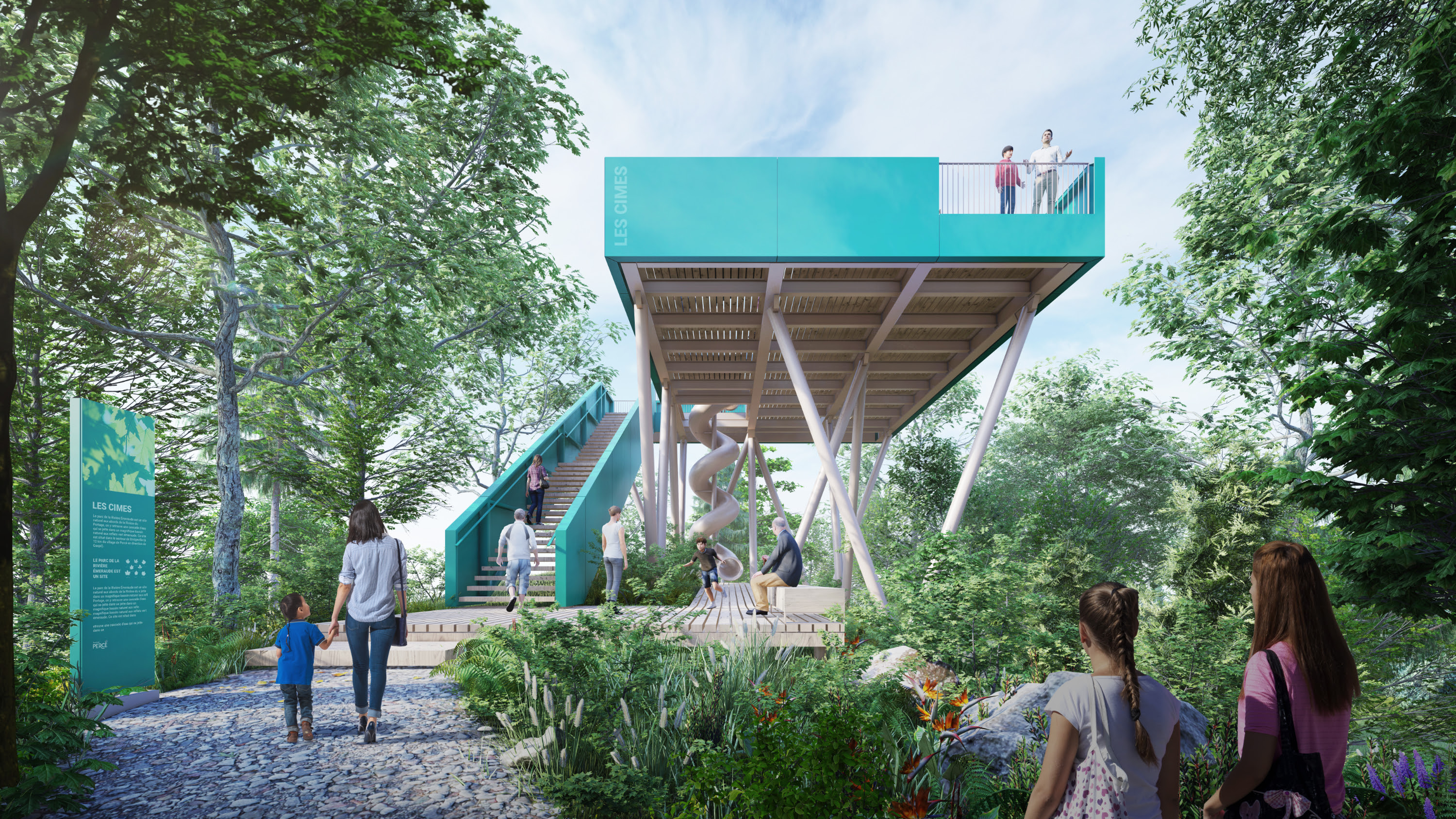 Parc Rivière Émeraude, Percé, 2022