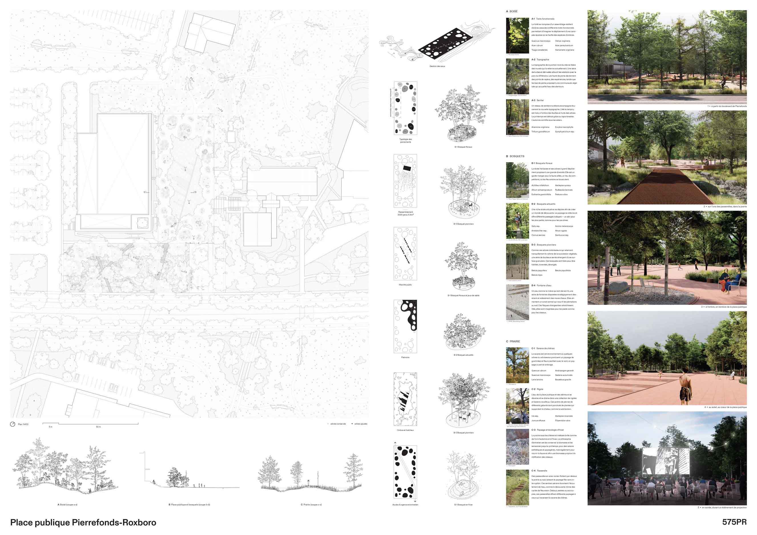 Pelletier de Fontenay + Enclume + Nouveaux Voisins + LN Paysage - Planche