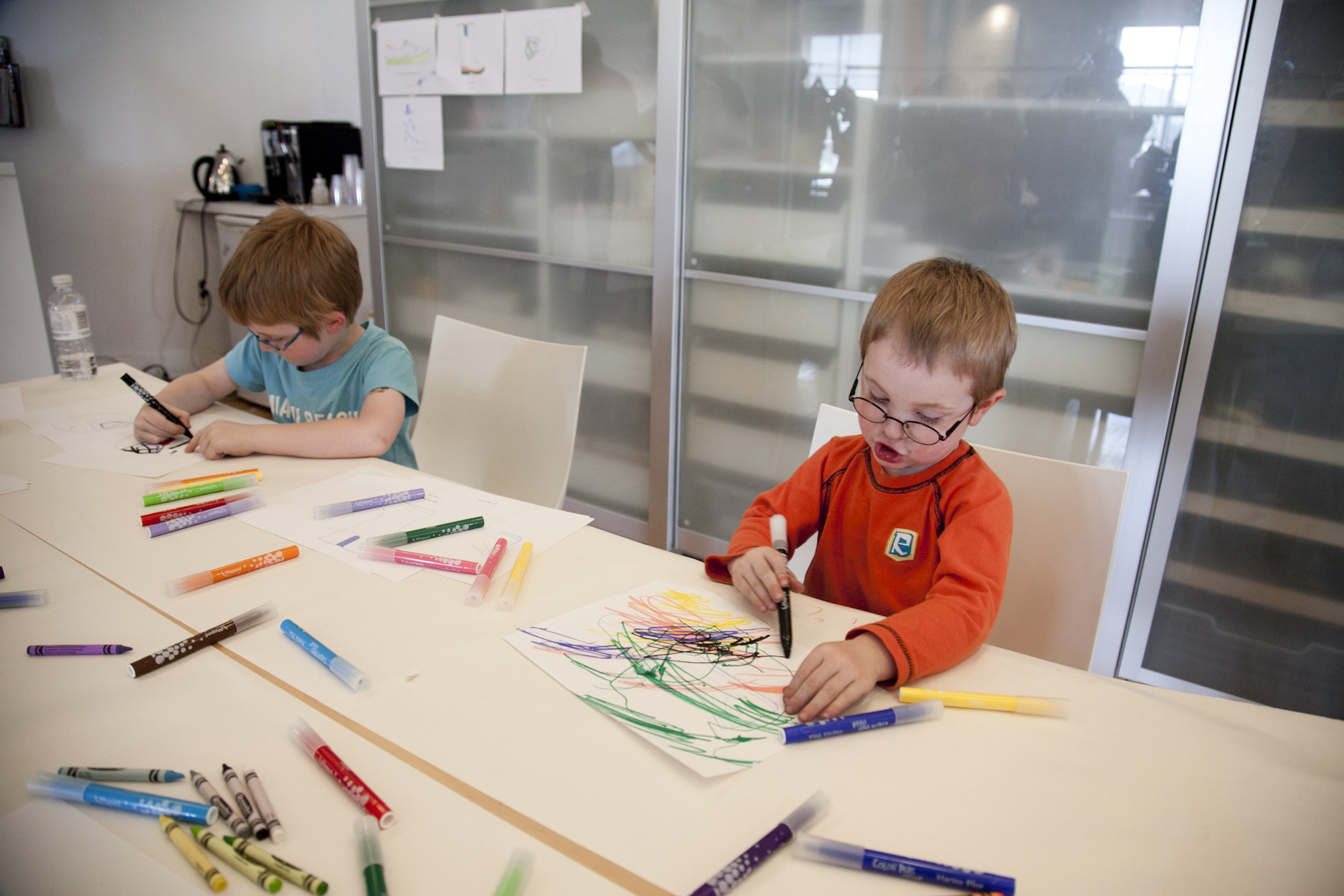 Children at Tactix Gear Workshop