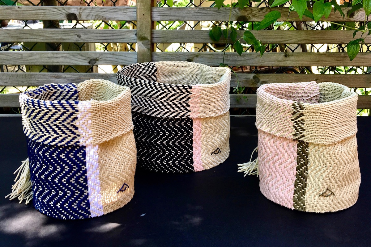 Limited edition baskets for L’Appartement by Damask & Dentelle, Montréal, 2017