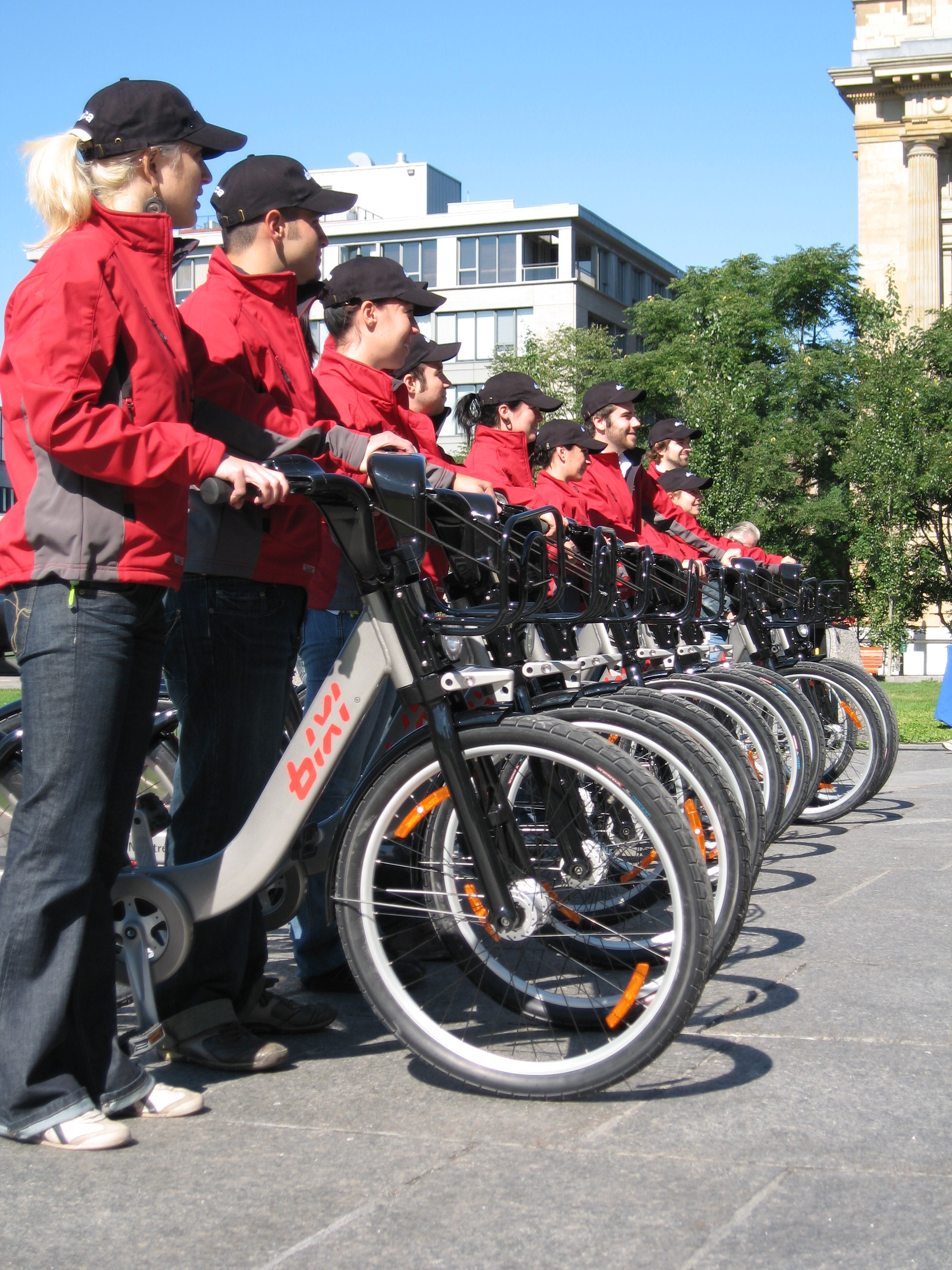 BIXI, système de vélos libre-service de Montréal