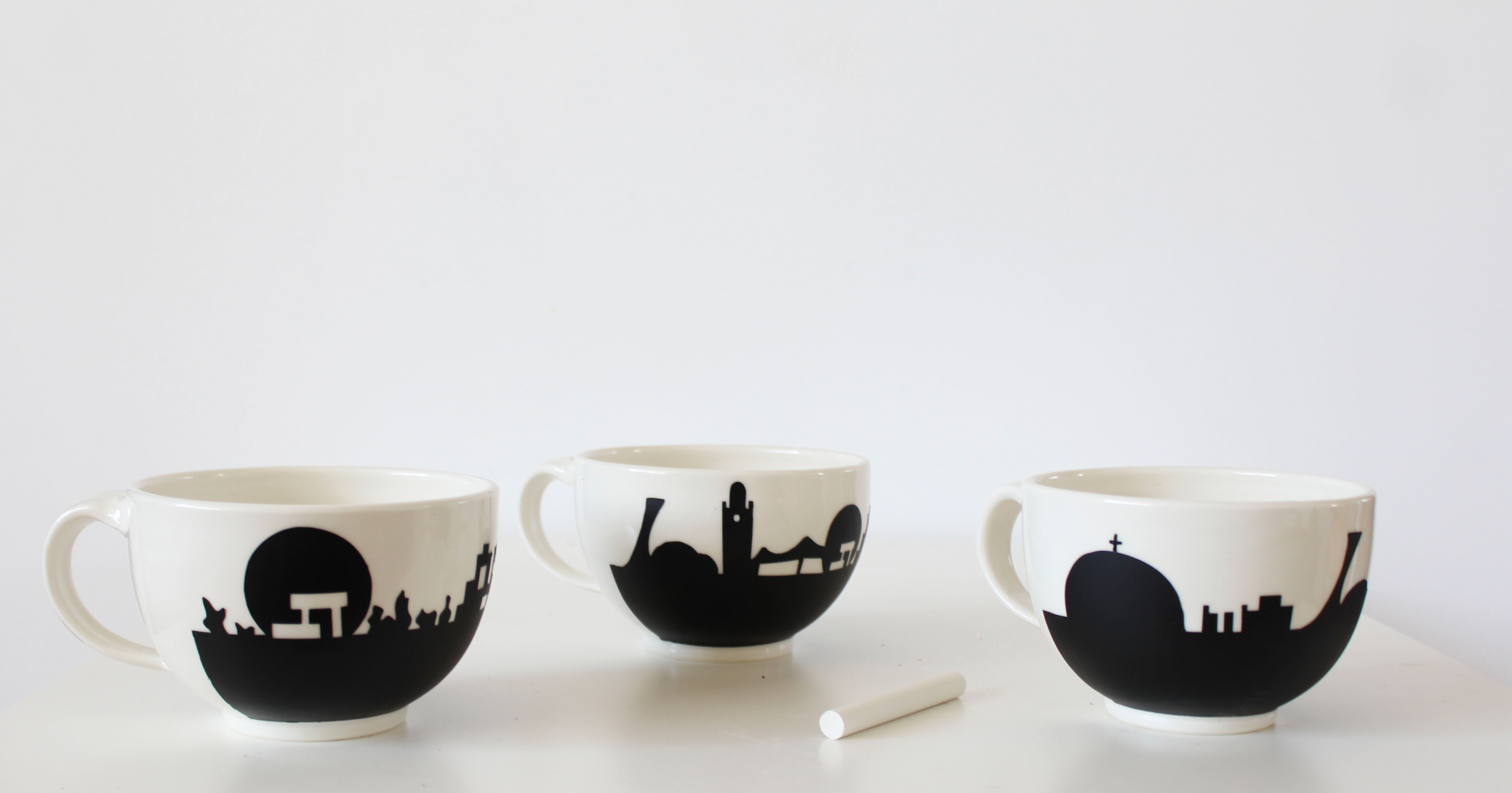 Panorama de Montréal — Wide Mug