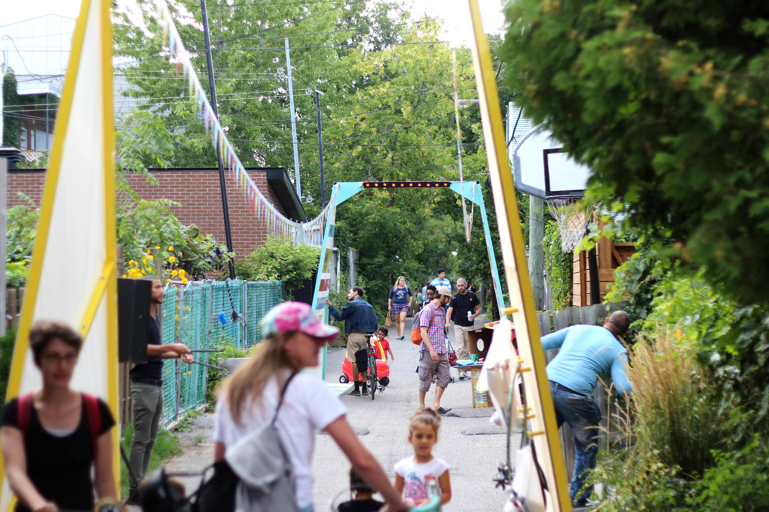 Chats de ruelles, Celebrations of Montréal’s 375th Anniversary, 2017