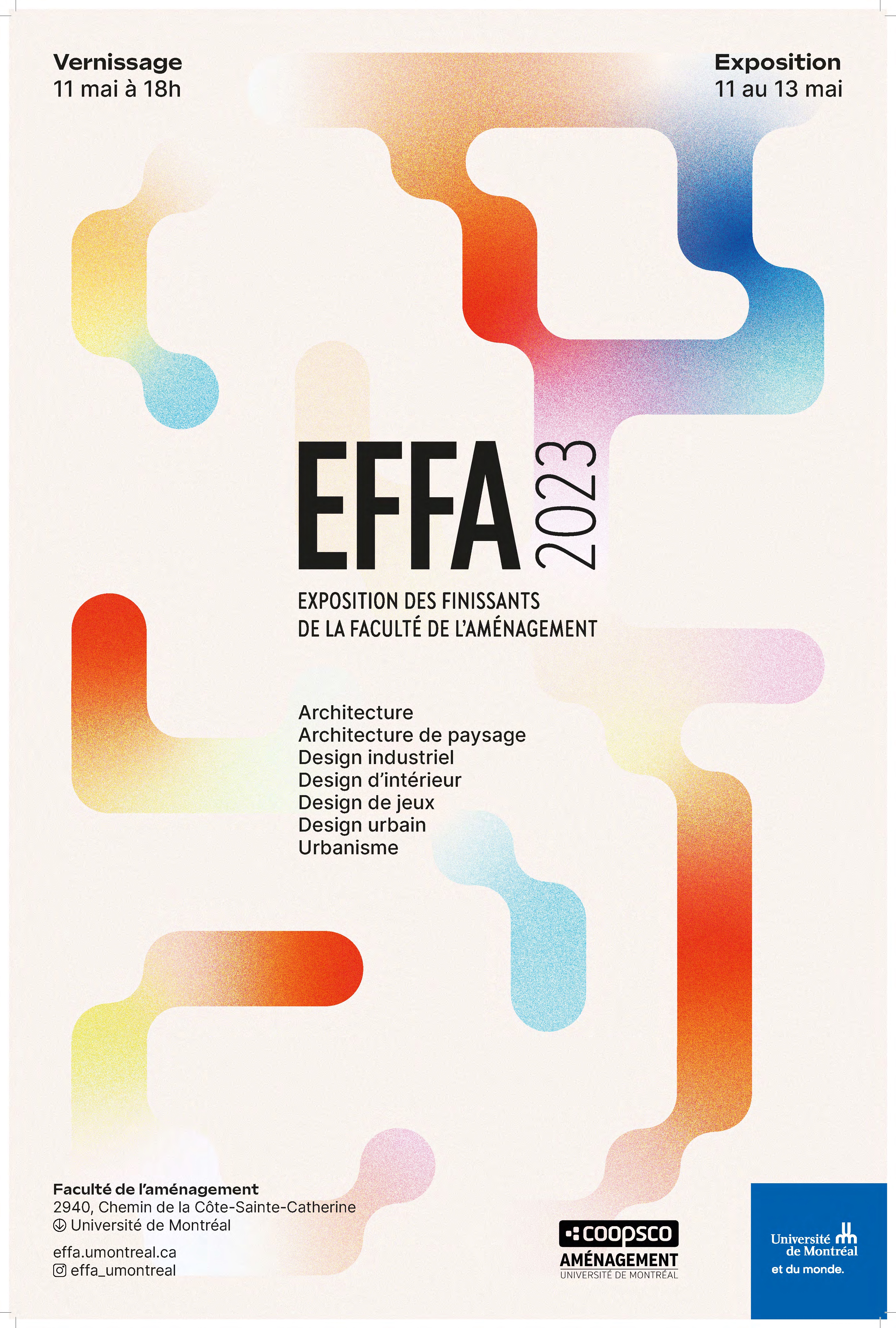 EFFA - Affiche de l'exposition 2023