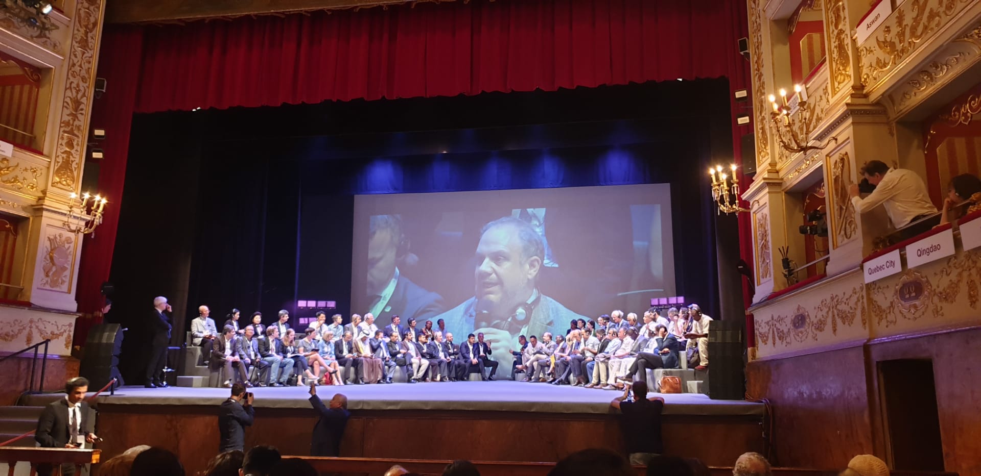 Intervention de M. Benoît Dorais au Forum des Maires du Réseau des villes créatives de l’UNESCO 2019 - Fabriano