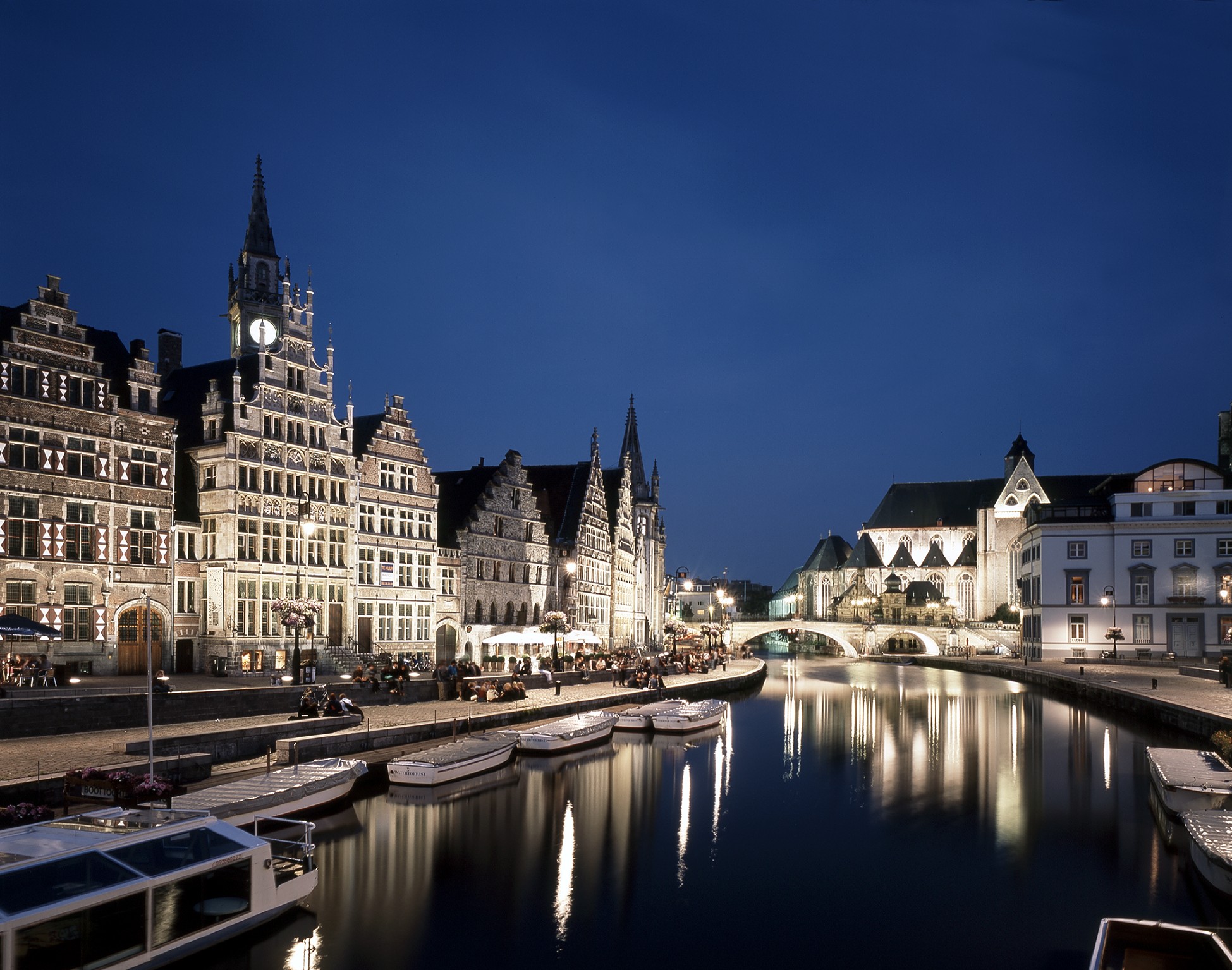 Graslei; Ghent, Belgium - City of Music