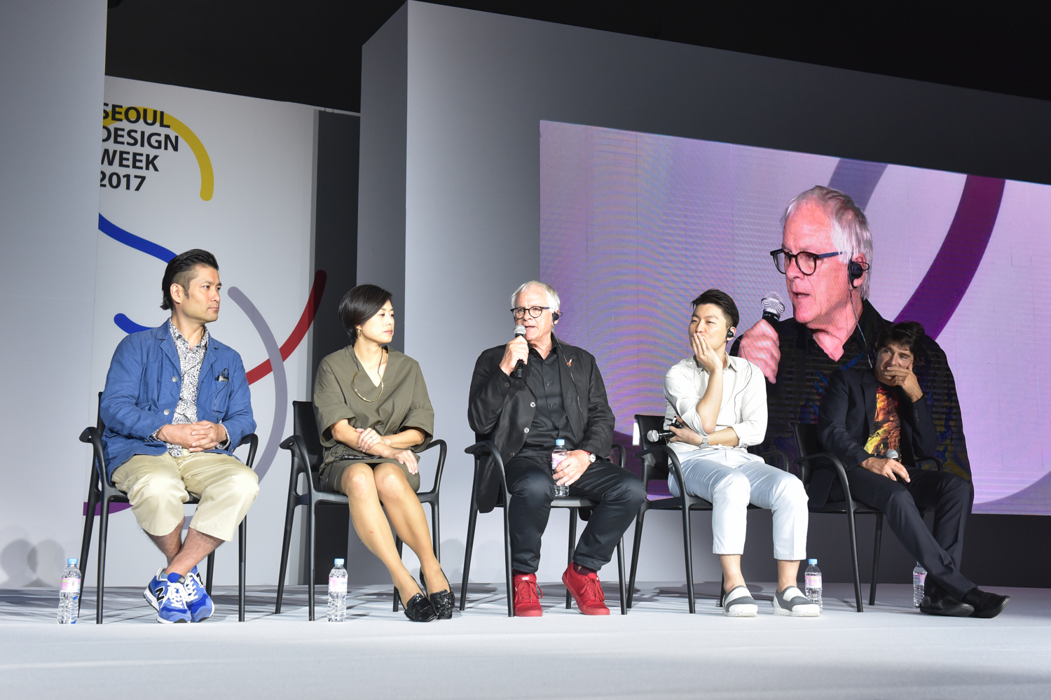 Pierre Fortin at the Seoul Design Week 