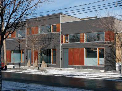 Résidences 6747-6759, rue Saint-Urbain / Henri Cleinge, architecte