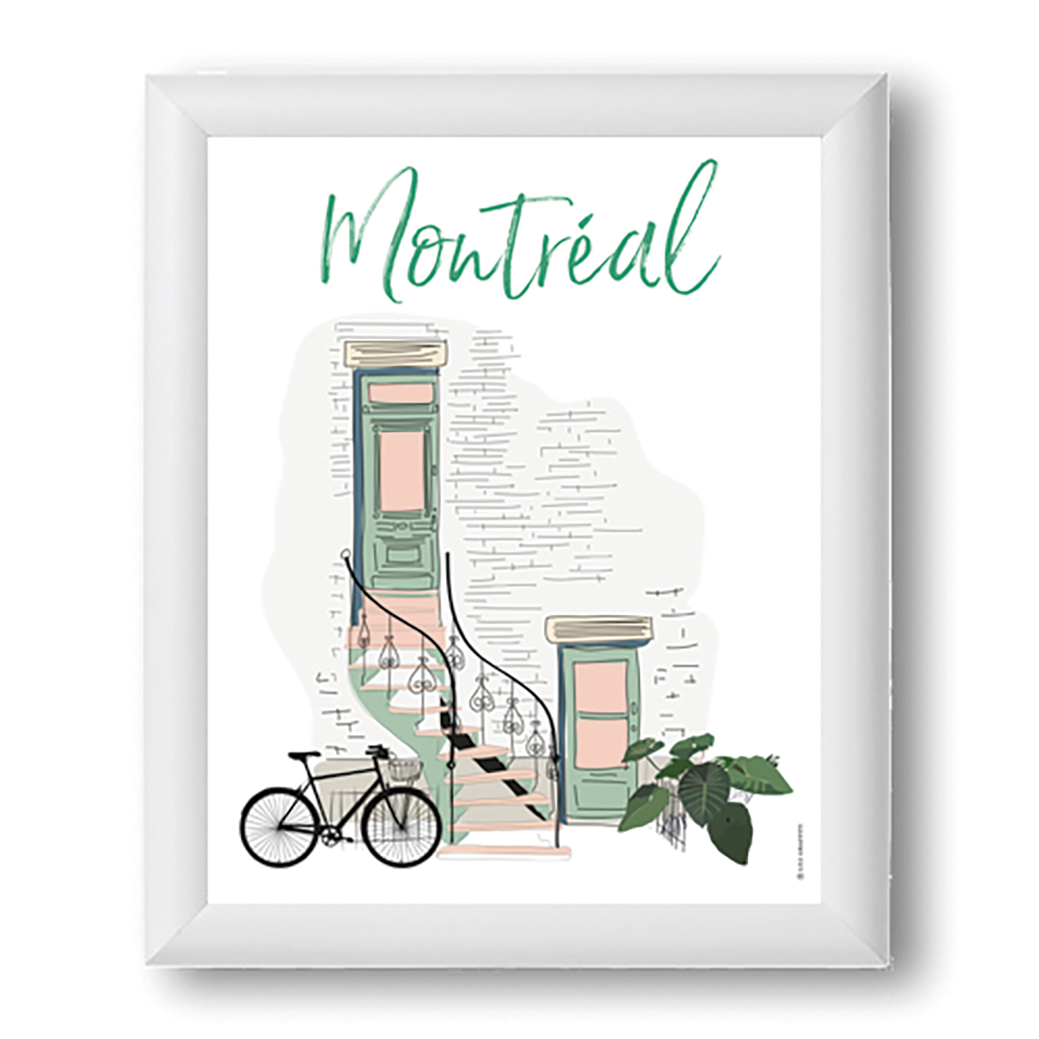 Prints — Montréal Staircase