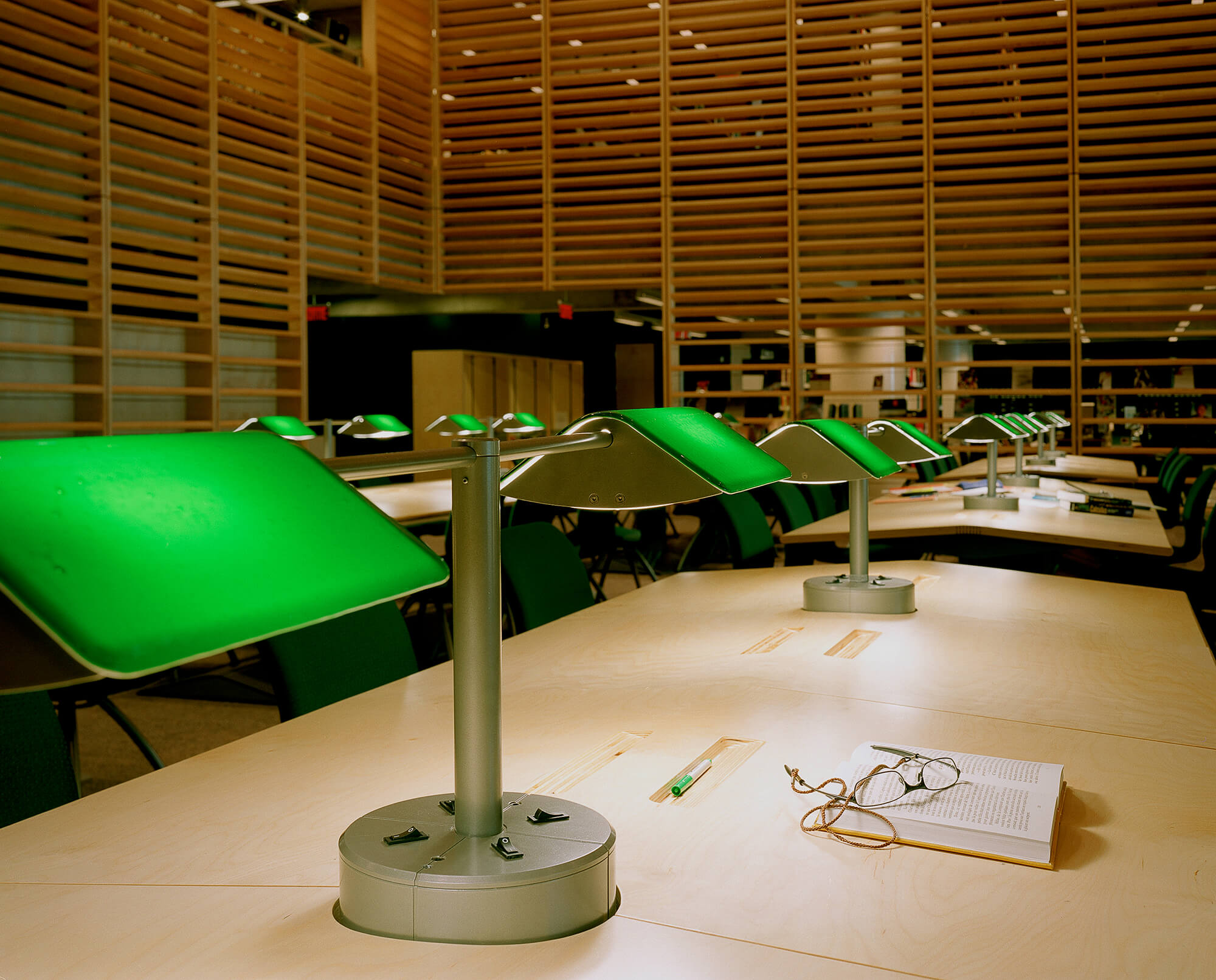 Furniture for the Grande Bibliothèque, by Michel Dallaire, Ville-Marie borough