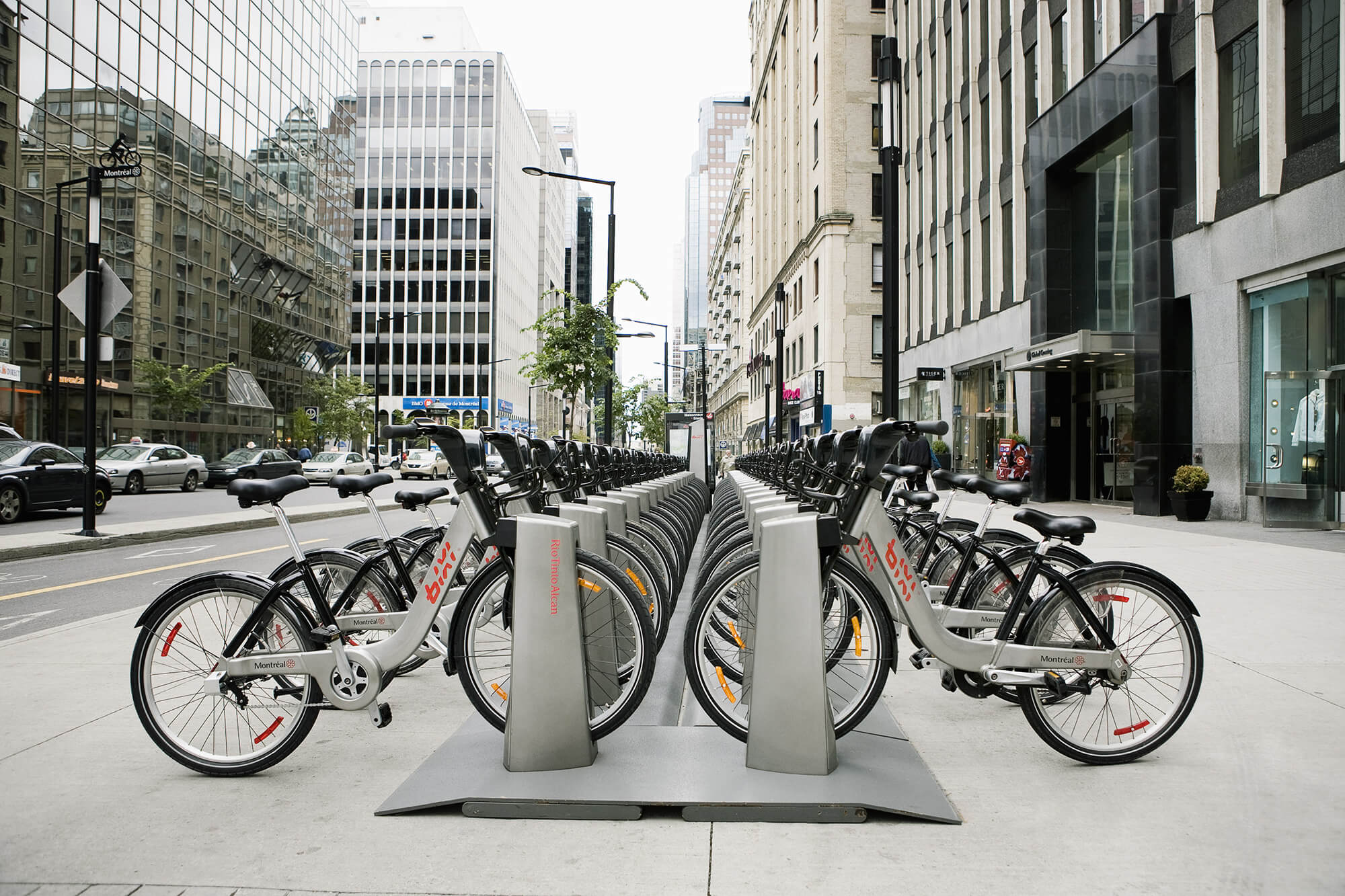 BIXI bike for BIXI Montréal, by Michel Dallaire