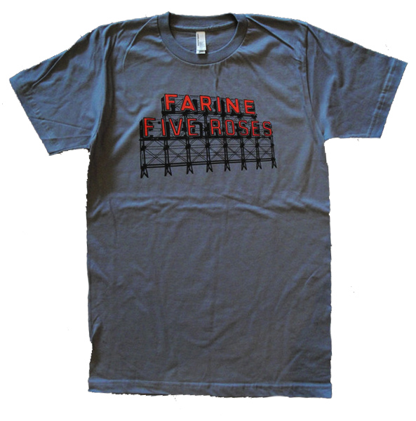 T-Shirt Farine Five Roses, Montréalité