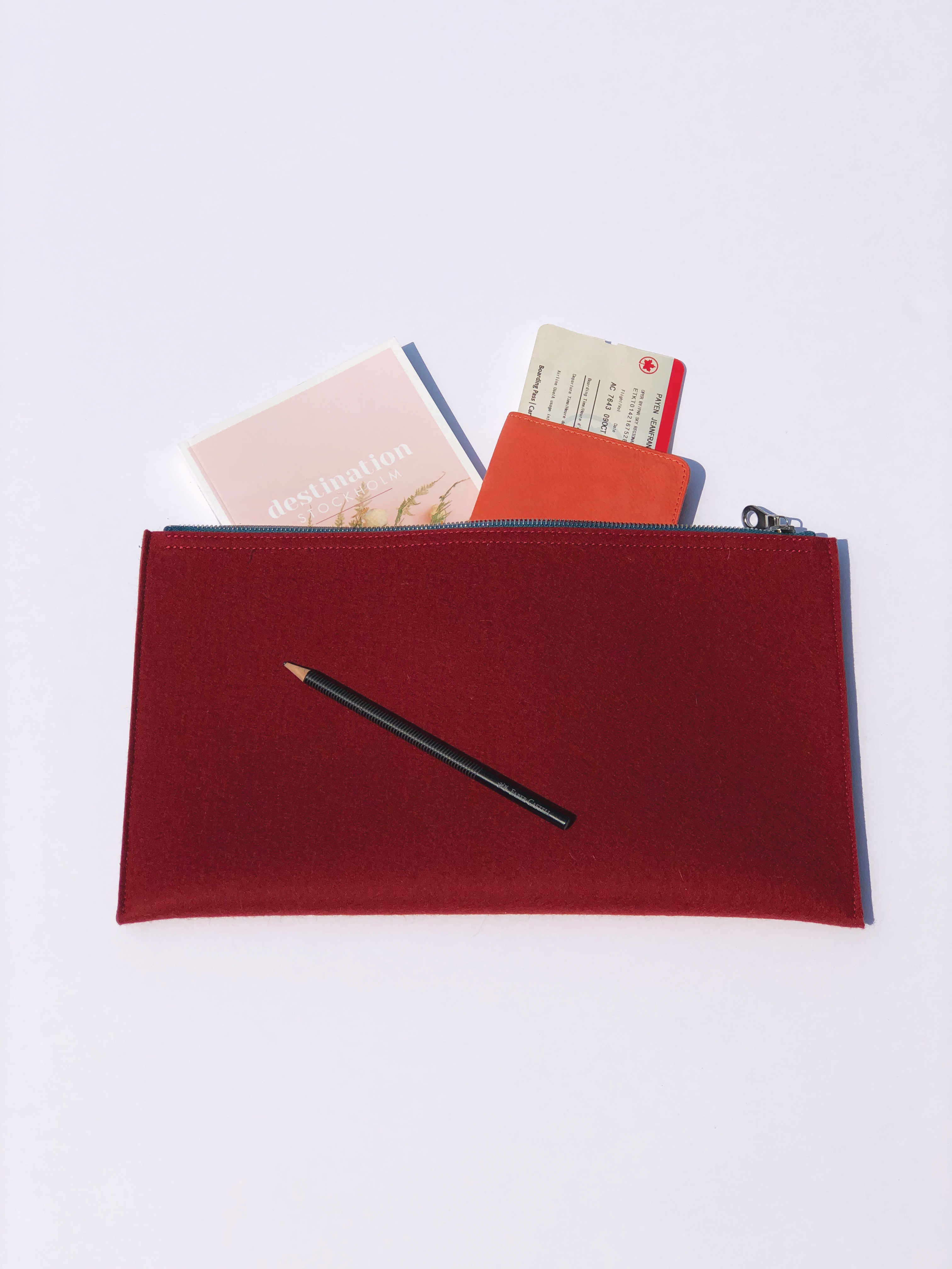 Rectangular Felt Pouch