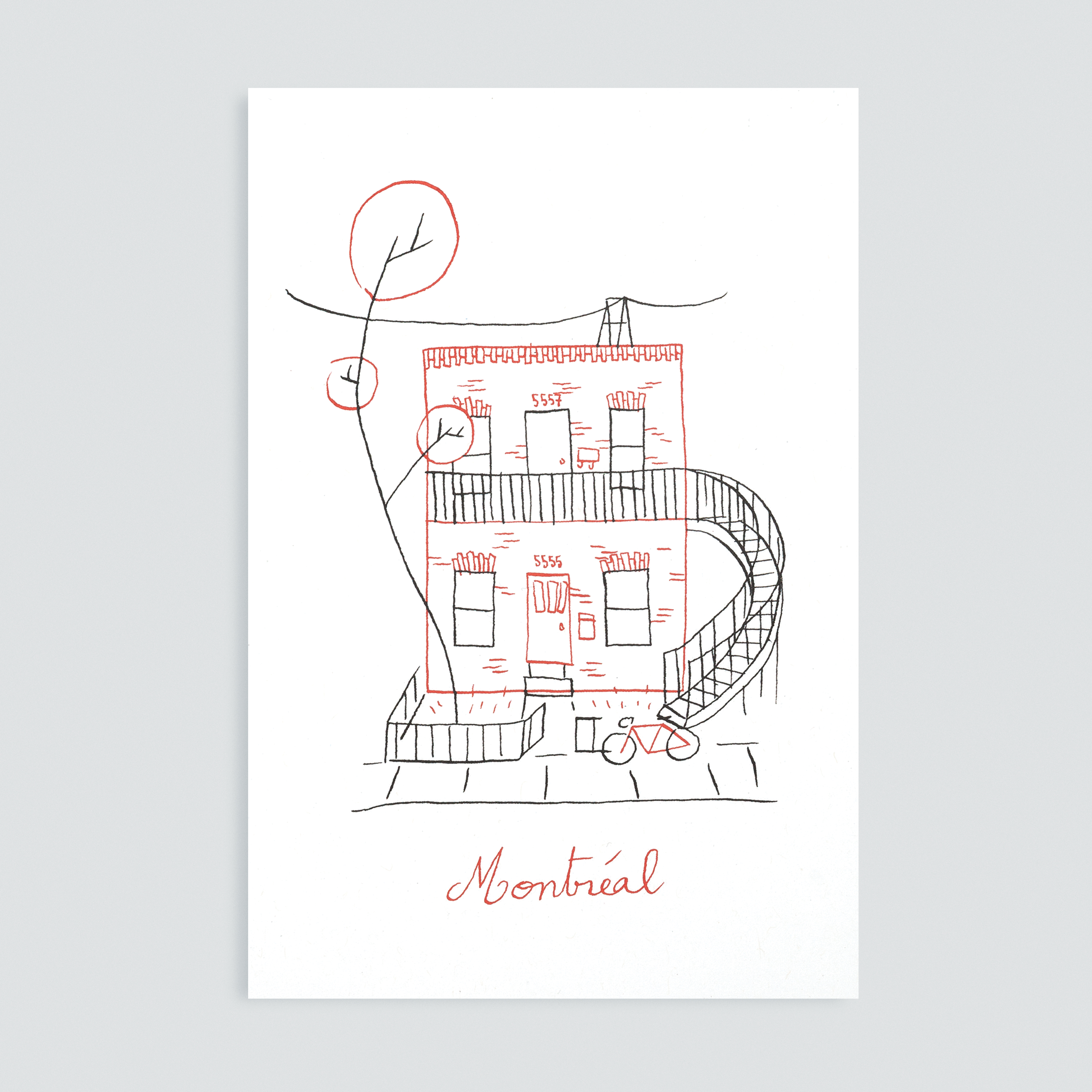 Paperole Images de Montréal Cards and Art Prints — Duplex