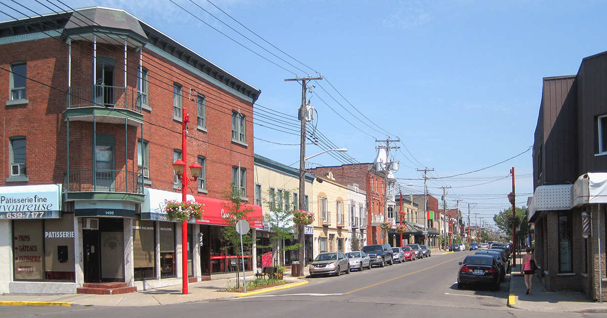 Rue Notre-Dame in Lachine