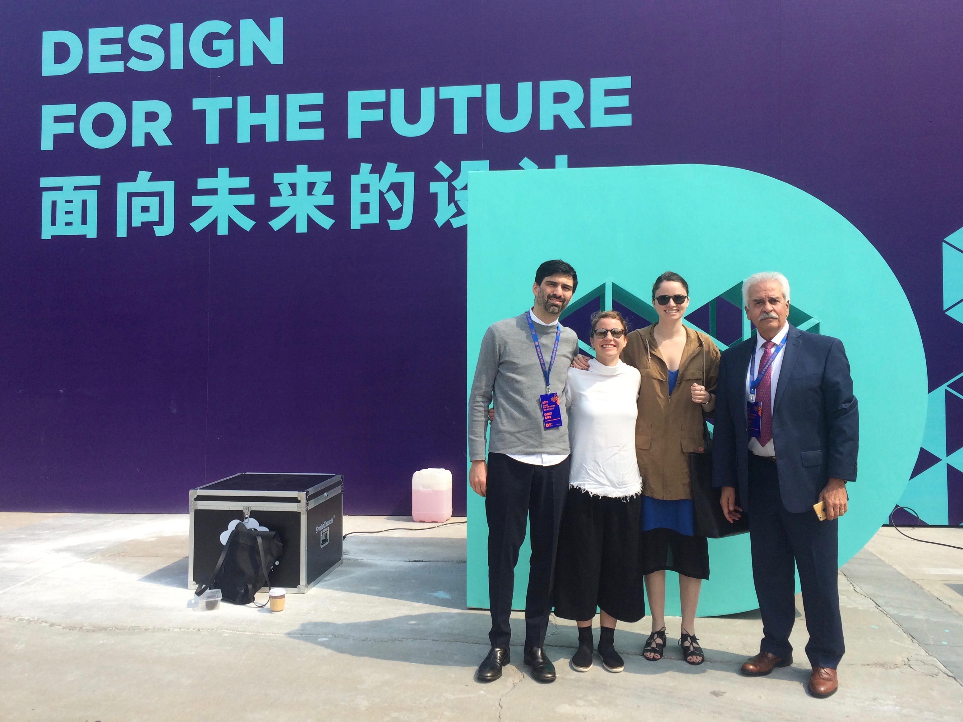 Philippe Carreau, Gabrielle Falardeau, Élyse Leclerc and Luis Gonzalez Arenal (Puebla, UNESCO City of Design), Shenzhen Design Week