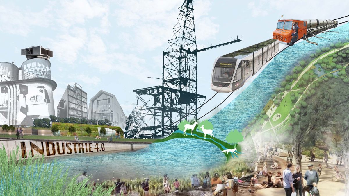 Intégral Jean Beaudoin, Castor et Pollux, Passerelles, Dominic Lapointe et Ruedi Baur - Canal Lachine 4.0