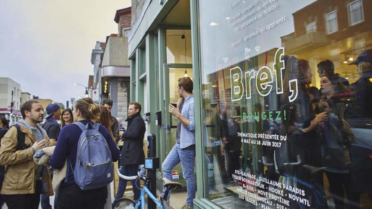 Bref - Galerie. Boutique. Happening. Bref - Galerie. Boutique. Happening.