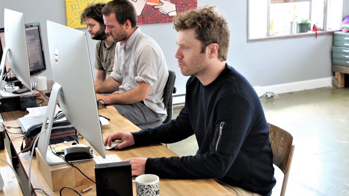 Folklore team at work