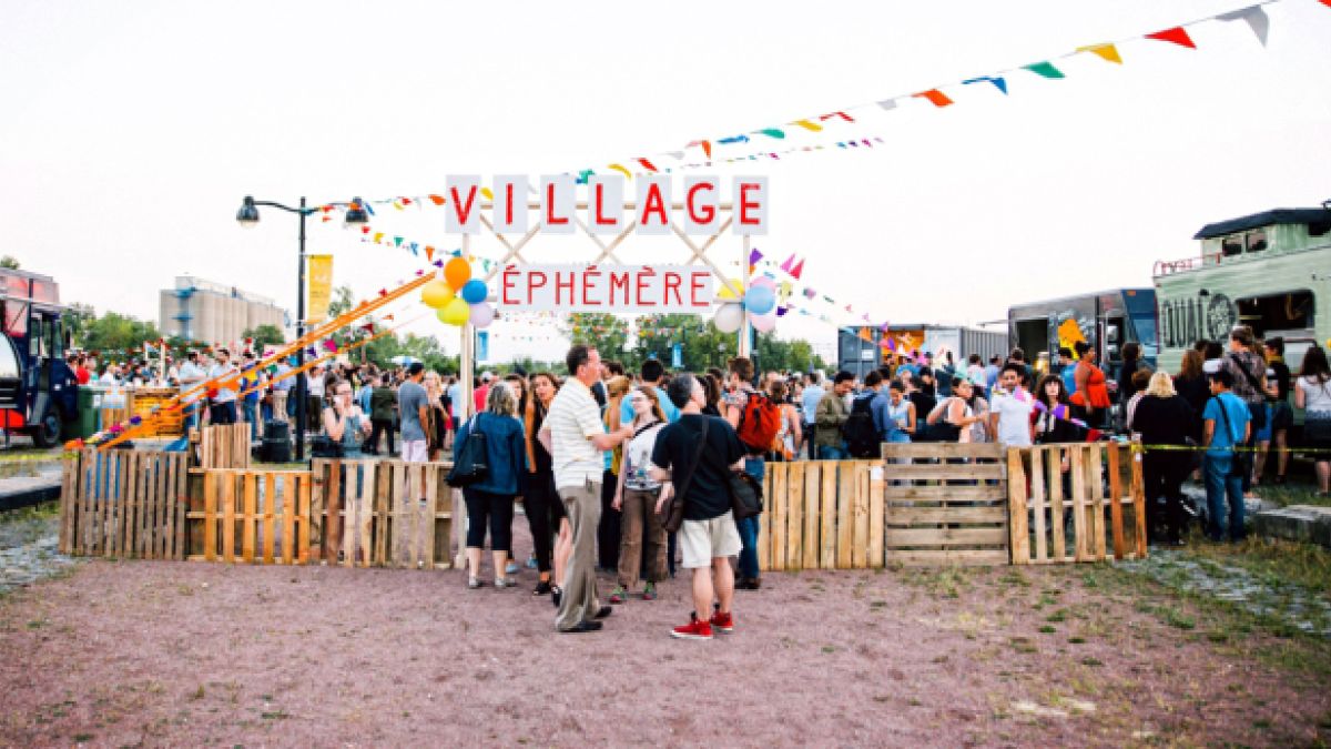 Village éphémère Village éphémère