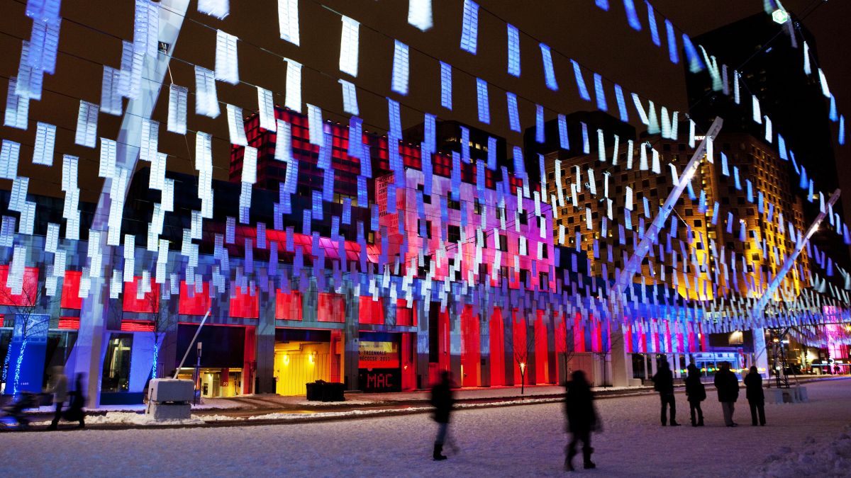 Créer l'hiver au Quartier des spectacles – Place des festivals Créer l'hiver au Quartier des spectacles – Place des festivals