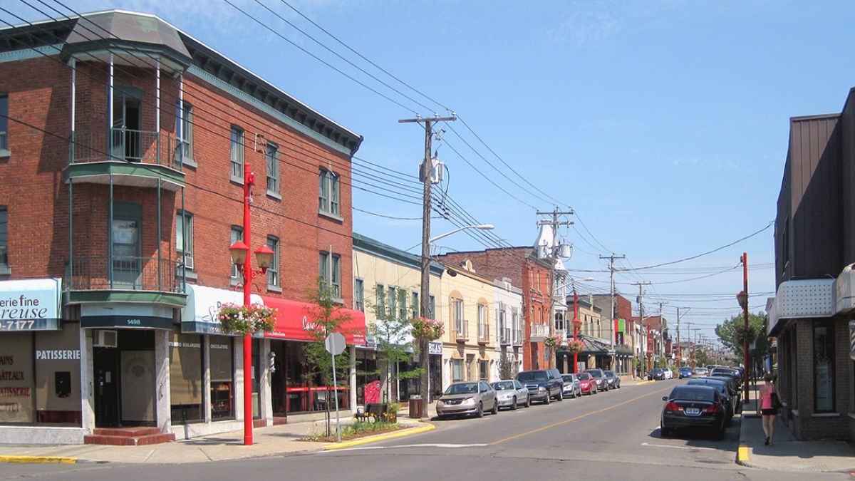 Rue Notre-Dame in Lachine