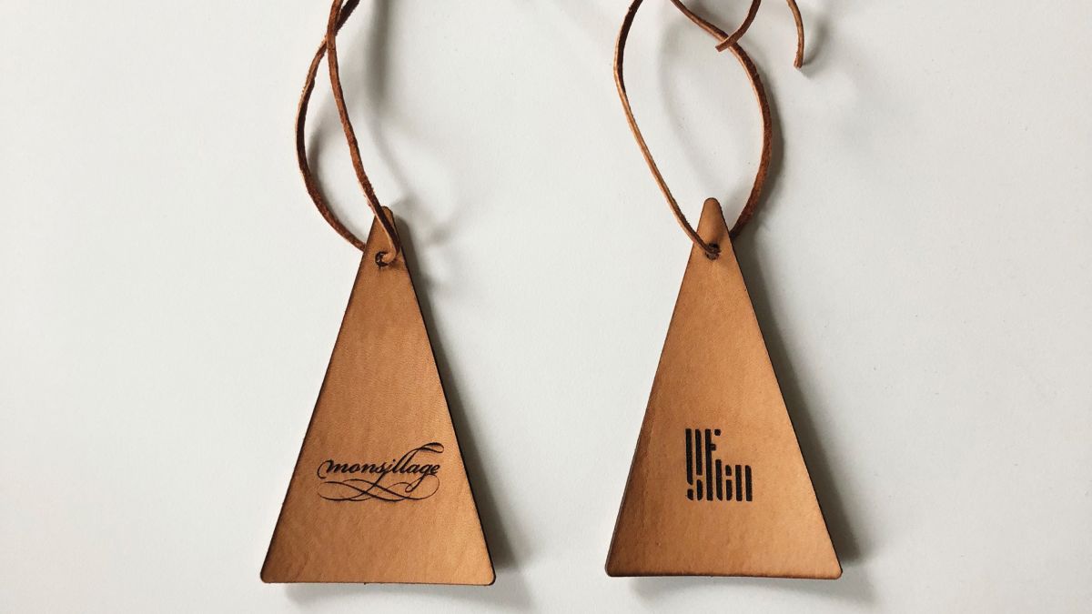 Leather Car Air Freshener — Balsam Fir