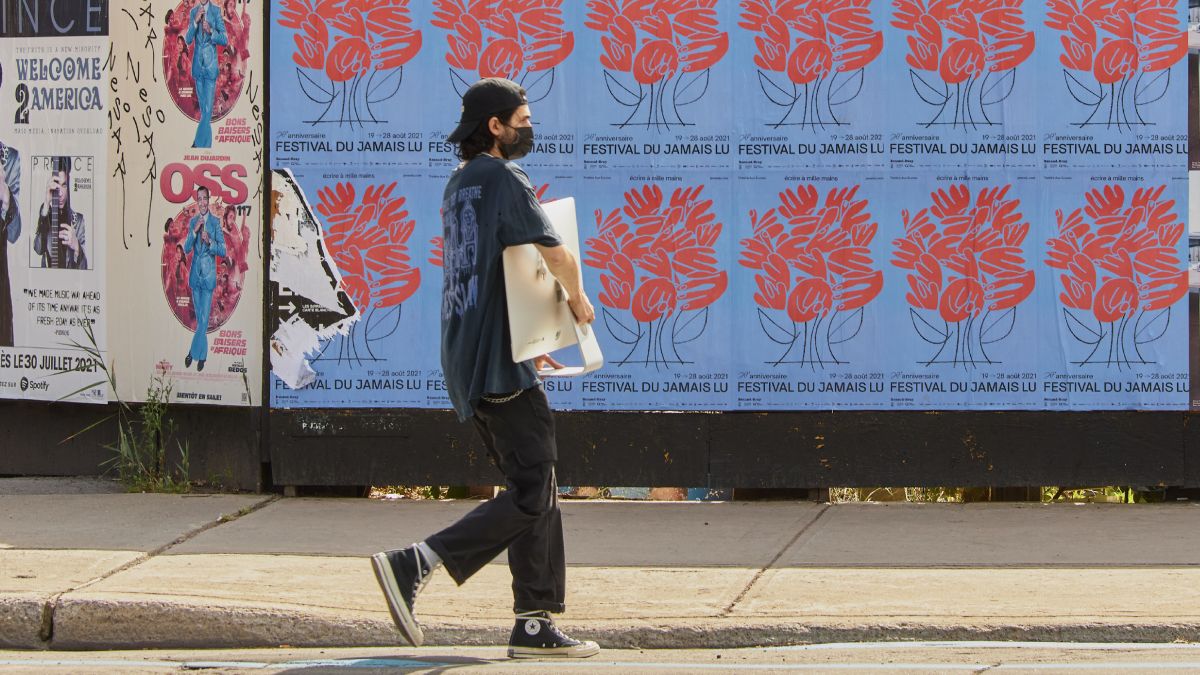 Branding, Festival du Jamais Lu, Montréal, 2021