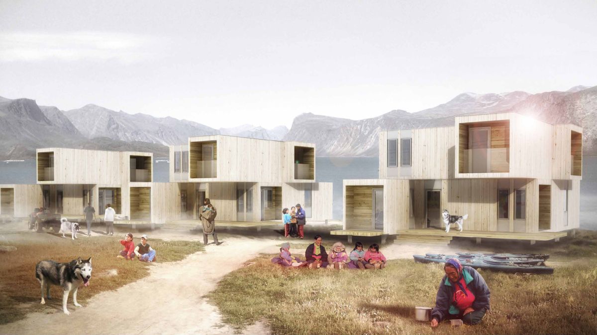 Northern Housing, Pangnirtung, 2014 Northern Housing, Pangnirtung, 2014