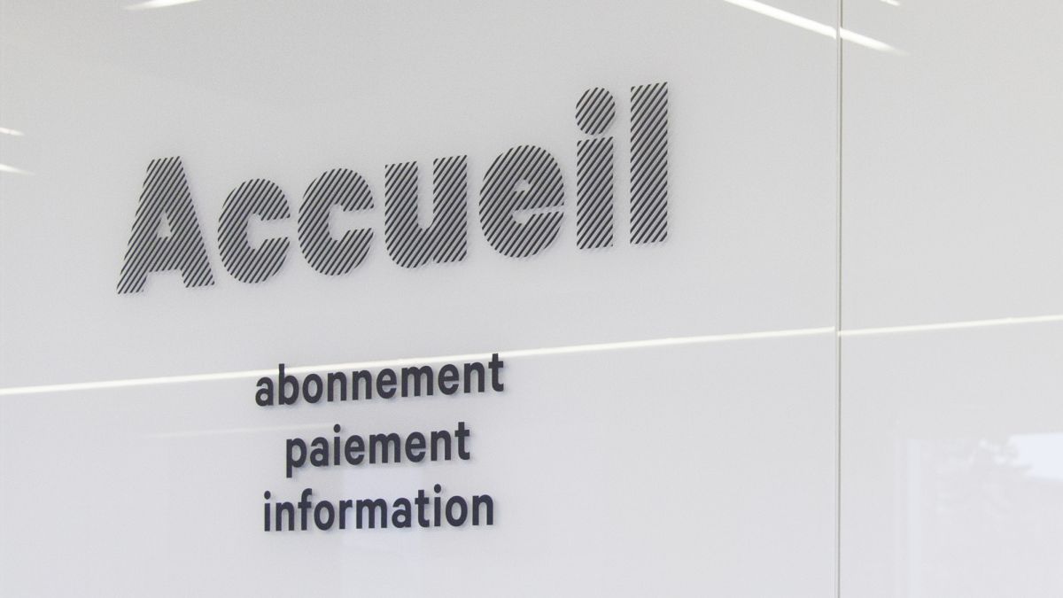 Interior signage for the Saul-Bellow library, Lachine, 2015e, 2015