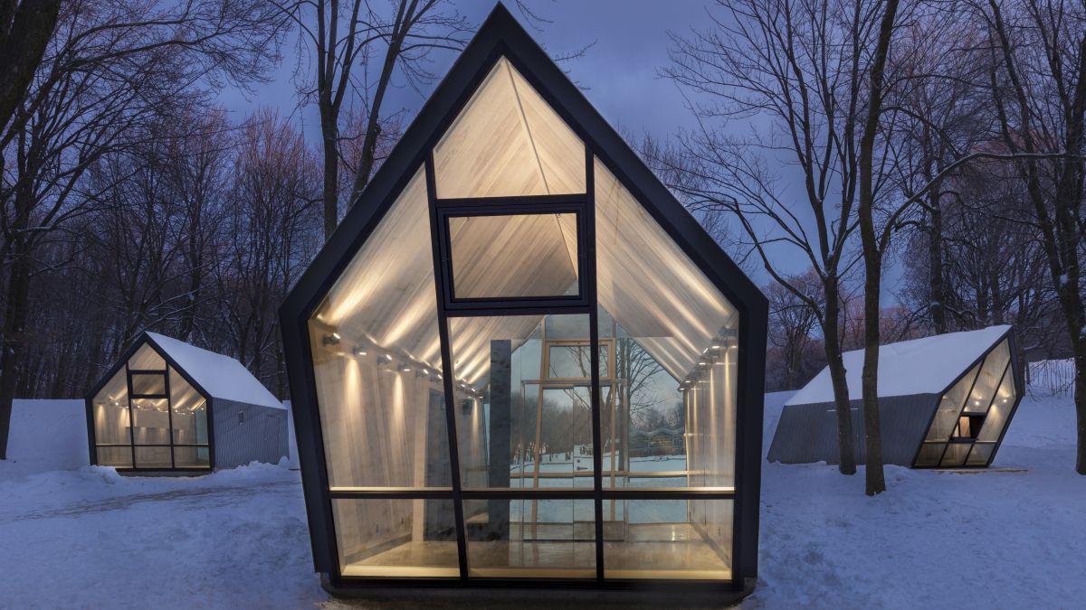 Lac-aux-Castors kiosques, Montréal, 2016 Lac-aux-Castors kiosques, Montréal, 2016