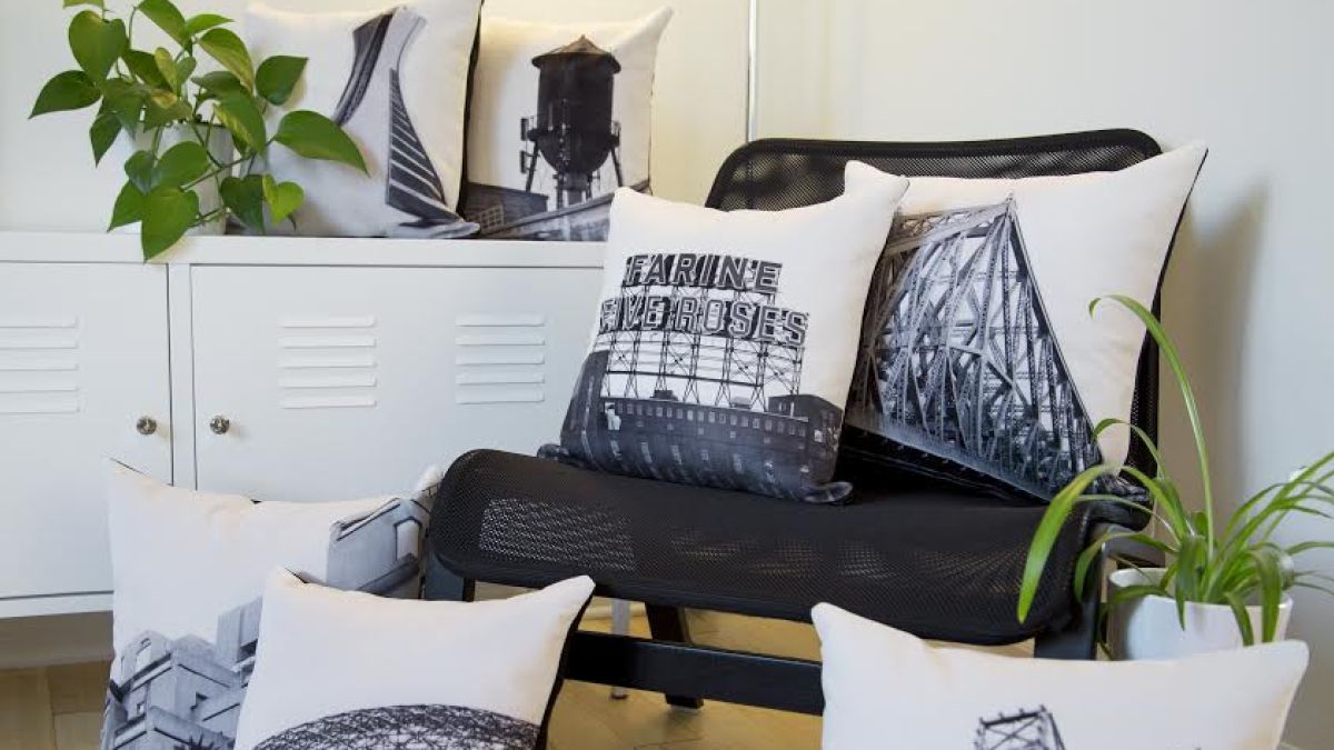 Iconic cushions, Montréal, 2014