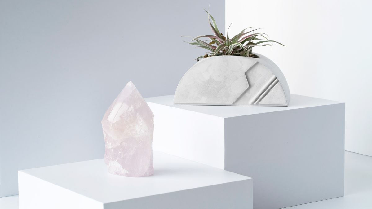 Half Circle Planter, Brut Collection, 2019 Half Circle Planter, Brut Collection, 2019