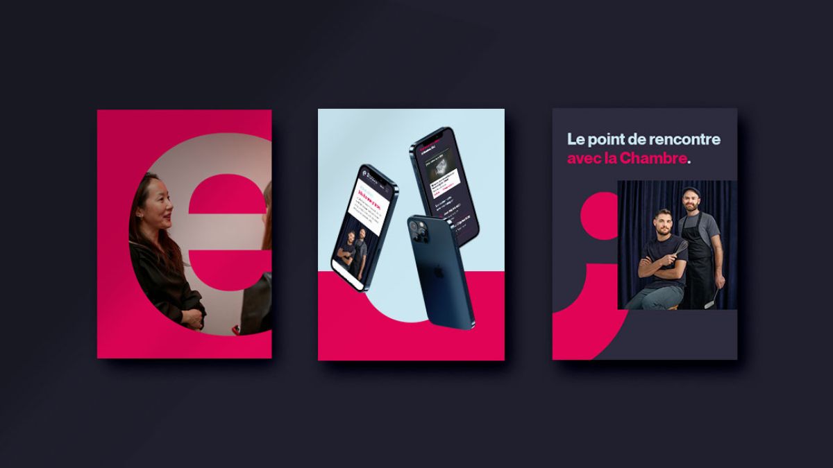 Branding and Website, Chambre de commerce de l'Est de Montréal, 2020