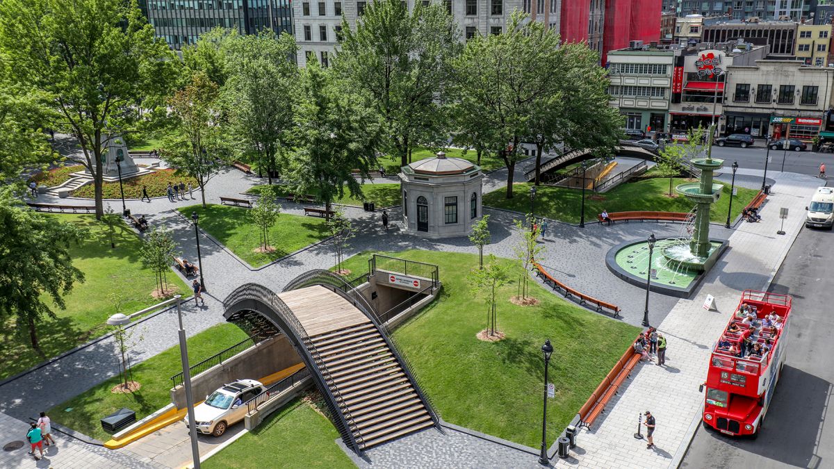 Dorchester Square, North Portion, Montréal, 2019