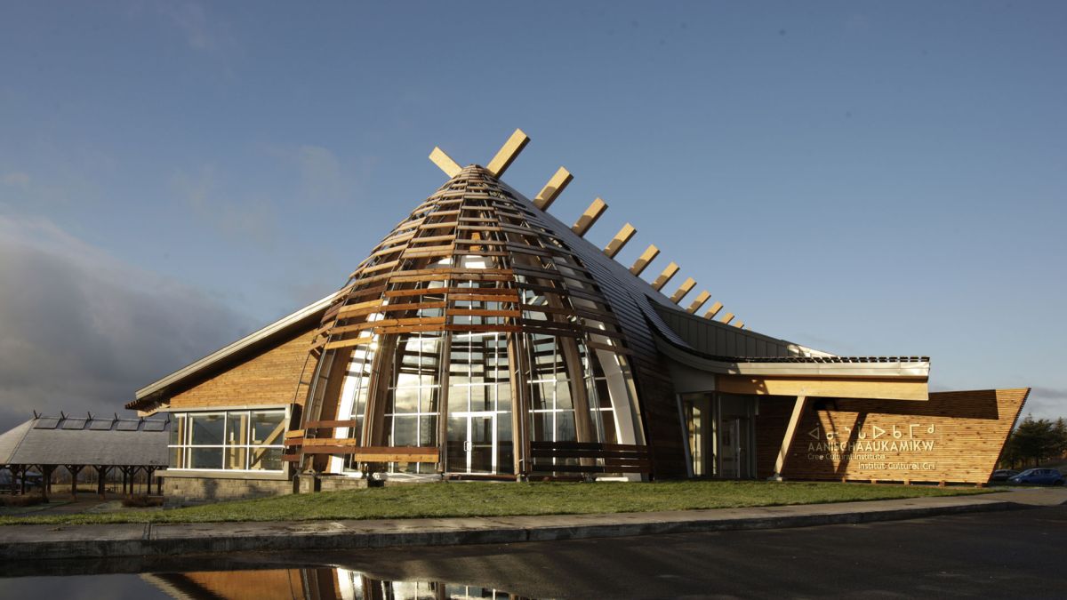 Aanischaaukamikw Cree Cultural Institute, Oujé-Bougoumou, 2011 Aanischaaukamikw Cree Cultural Institute, Oujé-Bougoumou, 2011