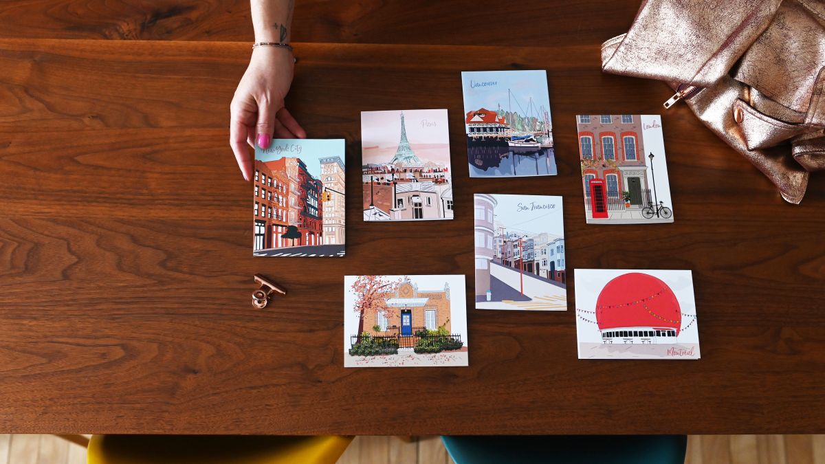Greeting Cards CITIES, 2021
