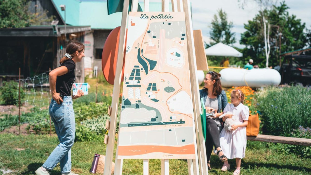 Engagement Activities that Strengthen the Relationship Between Food, People and Agricultural Land, La Pelletée, Saint-Marcel-de-Richelieu, 2021 Engagement Activities that Strengthen the Relationship Between Food, People and Agricultural Land, La Pelletée, Saint-Marcel-de-Richelieu, 2021