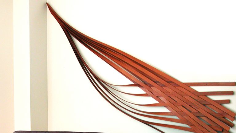 Woodwind splash, wall sculpture
