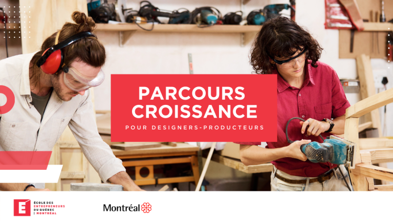 Le parcours Croissance pour les designers-producteurs recrute