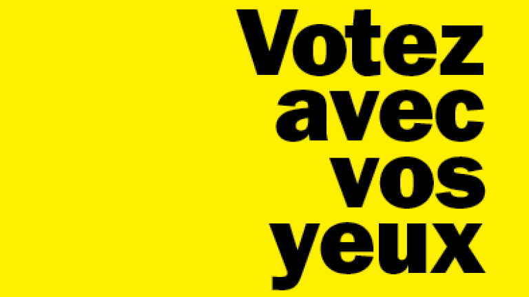 Votez avec vos yeux