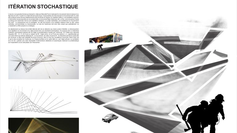 Itération stochastique - Boards (detail)