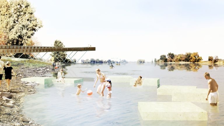 SWIMMING ZONE - Protected space for swimmers