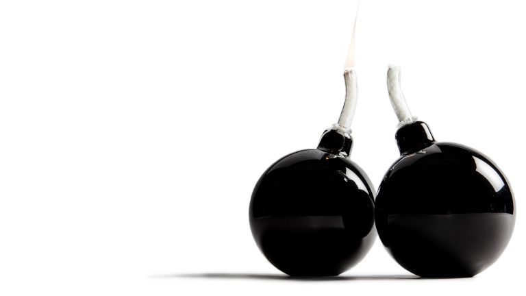 Bomb oil lamp, 2008